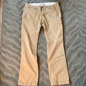 Hollister khaki chinos